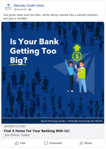 Local Bank Social Media Ad